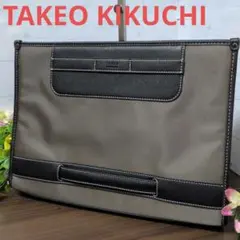 TAKEO KIKUCHI タケオキクチ　クラッチバッグ　ドキュメントケース