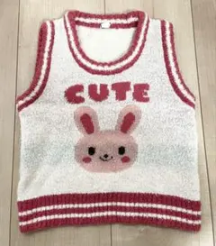 西松屋　ベビーベスト　女の子　90cm