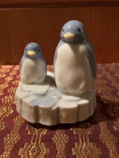 希少 木製 オルゴール ジュエリーボックス ペンギン 昭和レトロ アンティーク 希少 木製 オルゴール ジュエリーボックス ペンギン 昭和レトロ