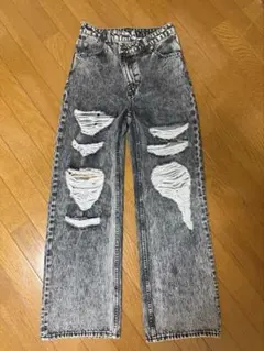 ずっと真夜中でいいのに。「MAD ヴィンテージ デニムパンツ」Mサイズ
