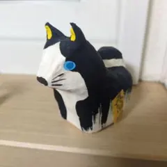 お値下げ。郷土玩具 猫 張子人形