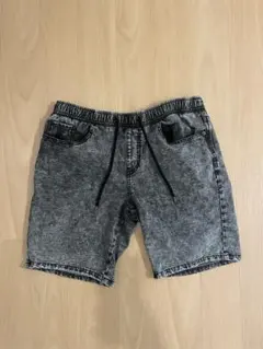 forever21 グレー デニム風 ショートパンツ ポケット付き