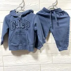 baby GAP ベビーギャップ　ブルー　スウェット　上下セット　80cm