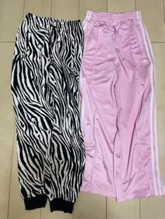 snidel コラボ adidas Original RELAXED PANTS - メルカリ