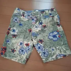 GAP ギャップ メンズ ハーフパンツ ショートパンツ 花柄 総柄 サイズ30のサムネイル