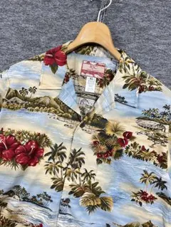 綺麗 Robert J. Clancey アメリカ製 半袖 アロハシャツ XLのサムネイル