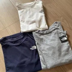 THE NORTH FACE 長袖Tシャツ 140サイズ 3色セット