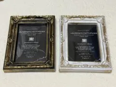 ARABESQUE PHOTOFRAME L版フォトフレーム 2点セット