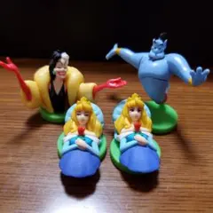 ディズニー ミニフィギュア 4体セット