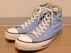 コンバース　オールスター　ハイカット　USA製　青スカイブルー　27cm