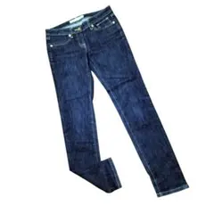 ユニクロ スキニーデニム SKinny Fit ダークブルー