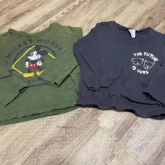 babyGAP H&M ベビーTシャツ 2枚セット　ミッキー　くま