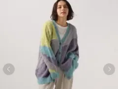 BAYFLOW ニュアンスパターンカーディガンカーディガン