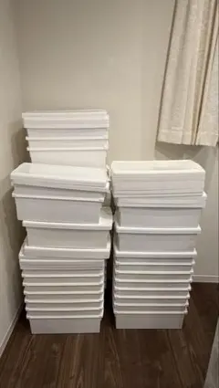 グリーンパル 収納ケース コミック用 ホワイト 10個セット（まとめ売り1/4）