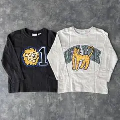 【美品】ZARA ザラキッズ ロンT 長袖Tシャツ 104cm 2枚セット