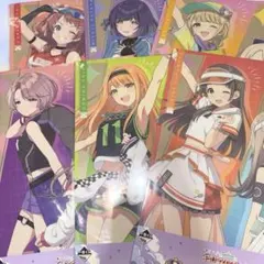 学園アイドルマスター 学マス 一番くじ 第2弾 クリアポスター コンプセット