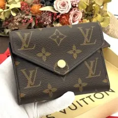 ルイヴィトン モノグラム フューシャ 財布 ポルトフォイユ