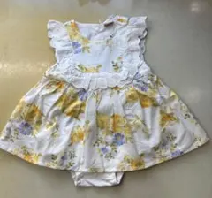 花柄フリルワンピース 80cm