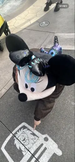 上海ディズニー限定 ミニーちゃん被り物