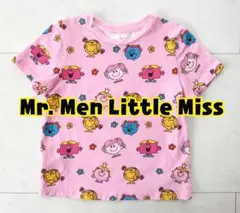 Mr. Men Little Miss ピンク Tシャツ 110cm 半袖