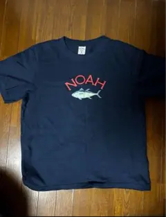 NOAH ネイビー Tシャツ