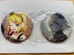 プロセカ　ビビバス鏡音リングリッター缶バッジ2点セット　 即買い可