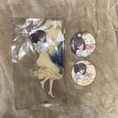 青ブタ ハピネス缶バッジ D賞 BIGアクリルスタンド バッジ 姫路紗良
