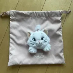 マリー ディズニー おしゃれキャット 巾着　ポーチ