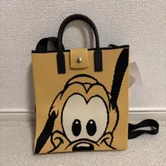新品　ディズニー　プルート　Pluto ニット　ショルダーバッグ