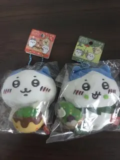 京都☆大阪☆ちいかわ☆ハチワレ☆ご当地☆ぬいぐるみマスコット☆ 2個セット