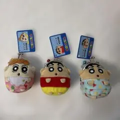 クレヨンしんちゃん　おてがま　小銭入れ3点セット