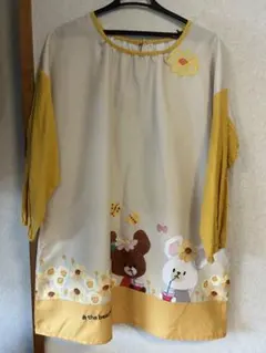 くまのがっこう　スモック　エプロン