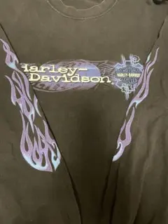 『入手困難』90s ハーレーダビッドソン ヴィンテージ ブルーフレイム カナダ製