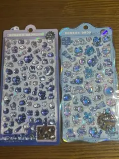 BONBON DROP ホログラムシール よるねこ、そらねこ 2シートセット