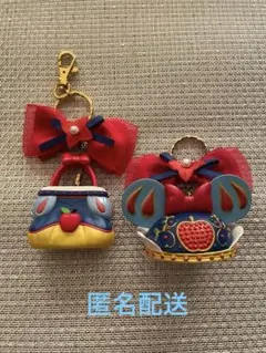 東京ディズニーリゾート 白雪姫 バッグ型 ＆プリンセス型　キーチェーン