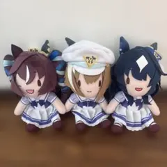 [難有] ウマ娘 ヴィルシーナ シュヴァルグラン ヴィブロス 三姉妹 ぬいぐるみ