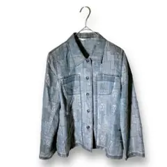 おしゃれシャツ　レトロブラウス　ヴィンテージ　ビンテージ　vintage