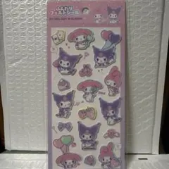 ふんわりフェルトシール　サンリオ　マイメロ　クロミ