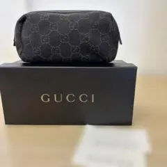 GUCCI ポーチ GGキャンバス 保存箱・カード付き