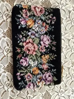 Hotman CHENILLE 花柄ポーチ