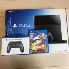 PS4 500GB ワイヤレスコントローラー付き パワフルプロ野球2016付き