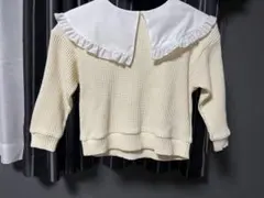 襟付トレーナー タグ付き 値下げしました！ 今週の土日まで値下げセールです。