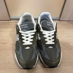ニューバランス MR993 MG 993 オリーブ 26.5 cm USA