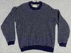 【値下げ】超希少 70〜80s メンズ L バーズアイニット　L.L.BEAN