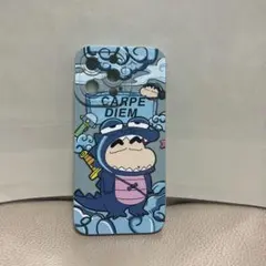 iPhone13 PRO用ケース クレヨンしんちゃんデザイン ブルー