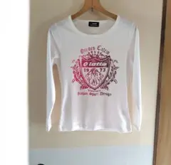 lotto 長袖Tシャツ　Y2K　00s　ロゴT　ピチT　平成ギャル　グランジ