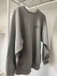 Champion リバースウェーブ グレー スウェット トレーナー