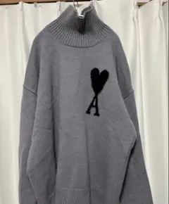 アミパリ タートルネックセーター AMIPARIS メンズ