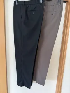 2本セット UNIQLO C 26SSタックワイドテーパードパンツ