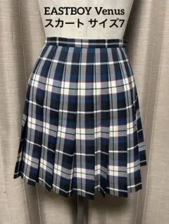 EASTBOY Venus グリーンチェックスカート